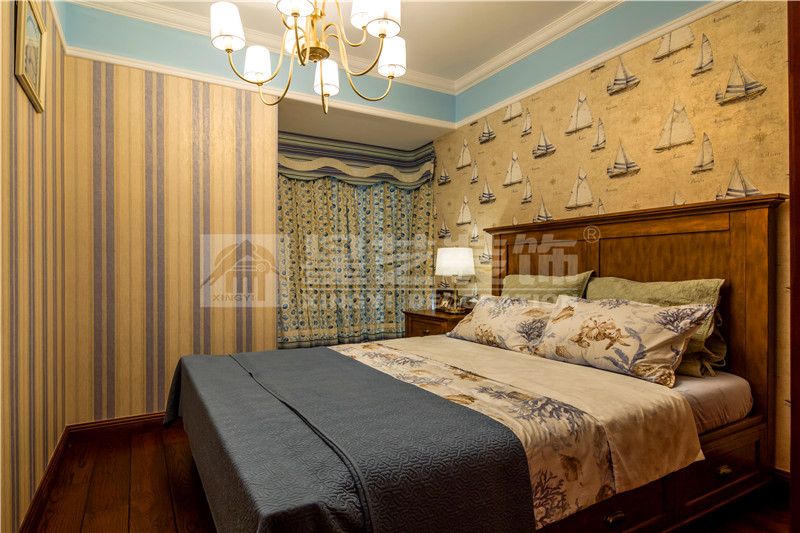 海華東盟公館138平小孩房裝修實景圖