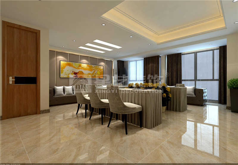 廣西某公司辦公室760平休閑區(qū)裝修設(shè)計效果圖