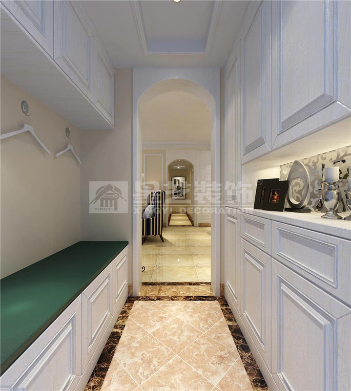 德利AICC130平玄關裝修效果圖