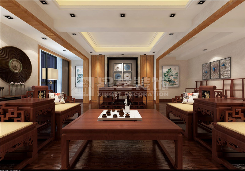 廣西某公司辦公室760平總經(jīng)理辦公室裝修設(shè)計效果圖