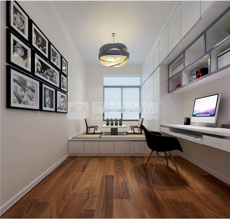 南湖景園140平現(xiàn)代簡(jiǎn)約裝修臥室裝修效果圖