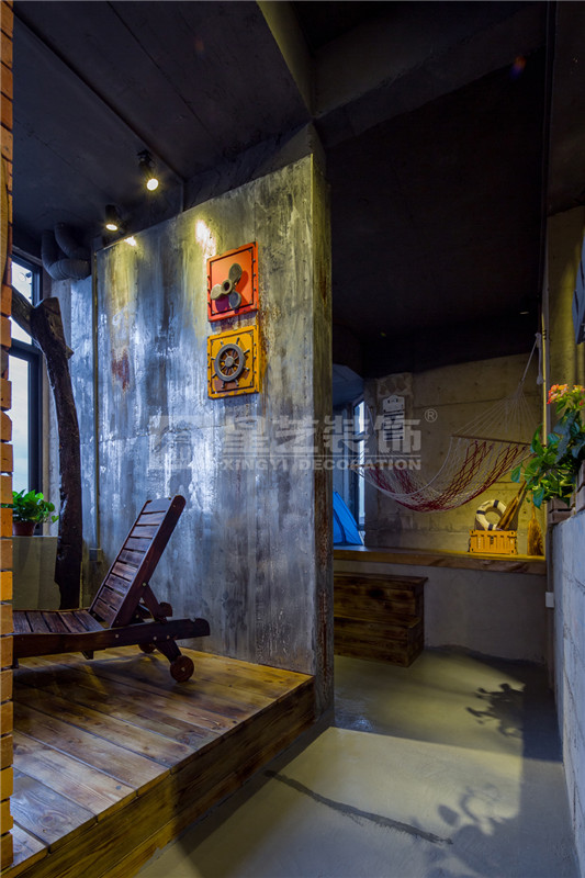 漢軍五象一號空中體驗館160平觀海區(qū)裝修設計實景圖