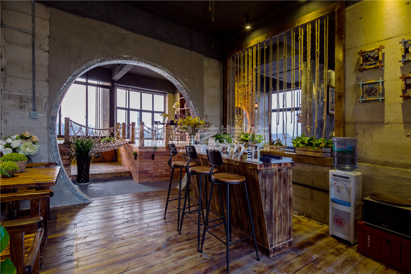 漢軍五象一號空中體驗館160平船艙區(qū)裝修設計實景圖