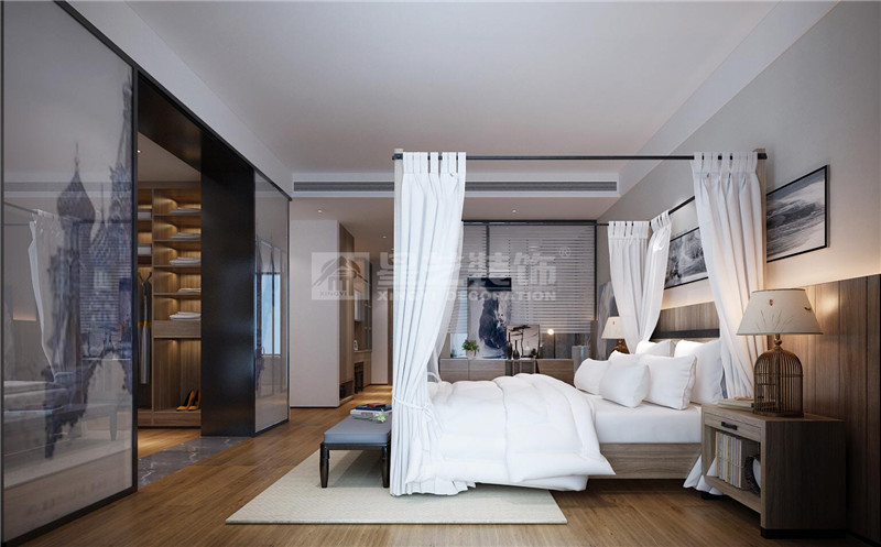 榮和大地600平現(xiàn)代風(fēng)格臥室裝修效果圖
