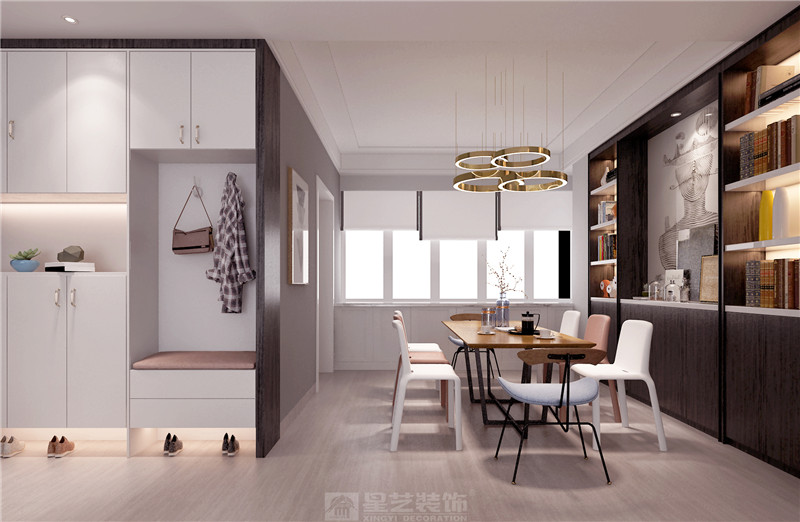 錢(qián)隆首府140平餐廳裝修效果圖
