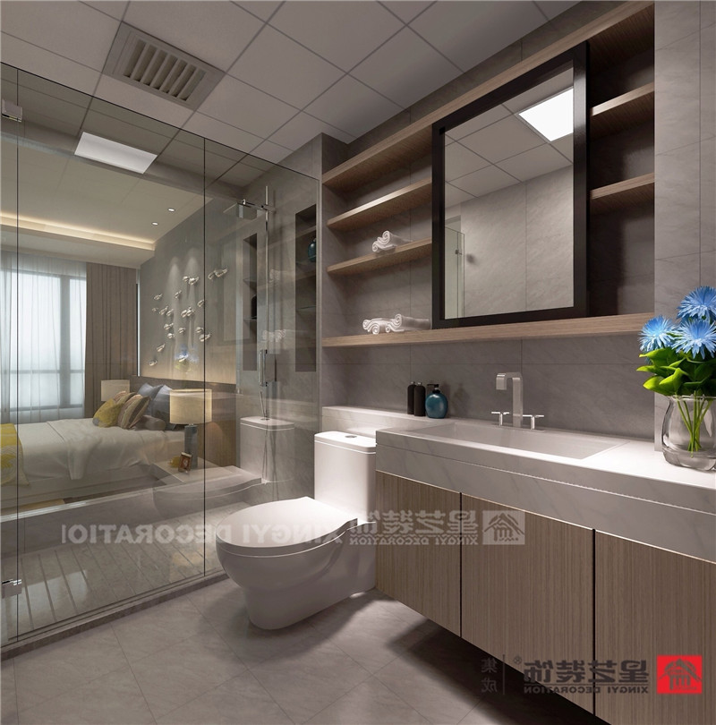 霖峰壹號(hào)128平衛(wèi)生間裝修效果圖