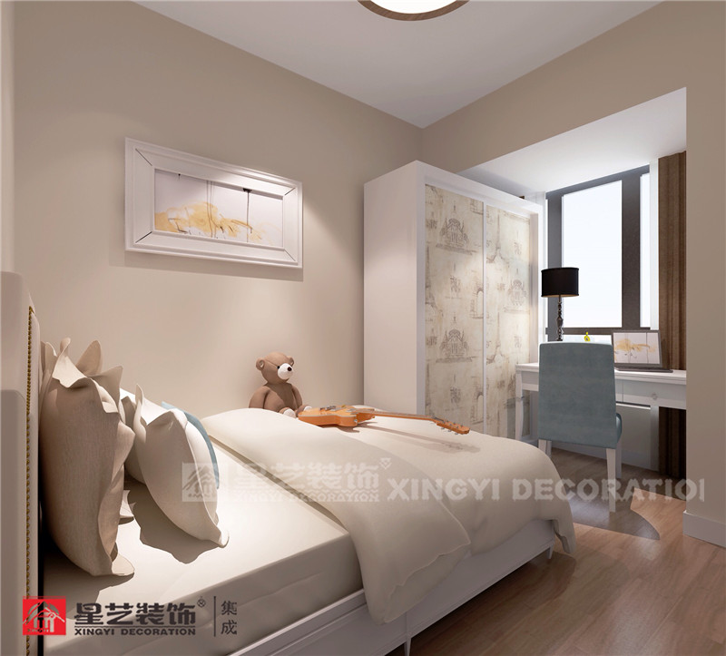 萬達(dá)茂120平書房裝修效果圖