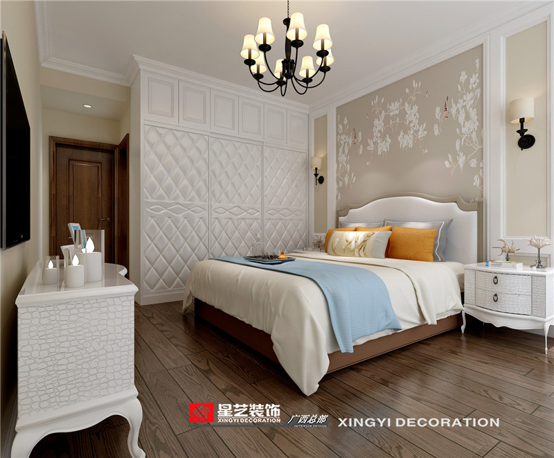 天譽(yù)花園120平臥室裝修效果圖