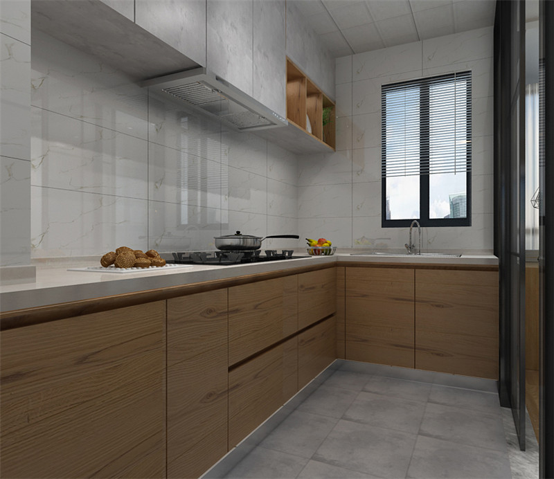 萬達茂120平廚房裝修效果圖