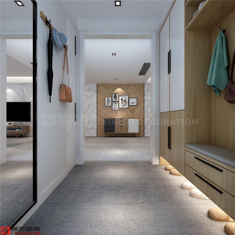 金源一品200平入戶(hù)玄關(guān)裝修效果圖