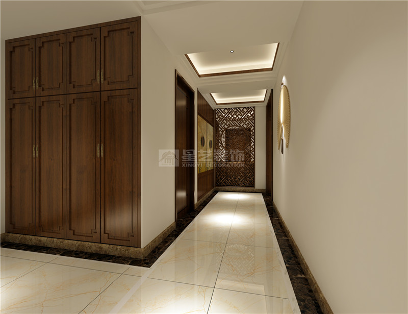 金源一品206平過(guò)道裝修效果圖