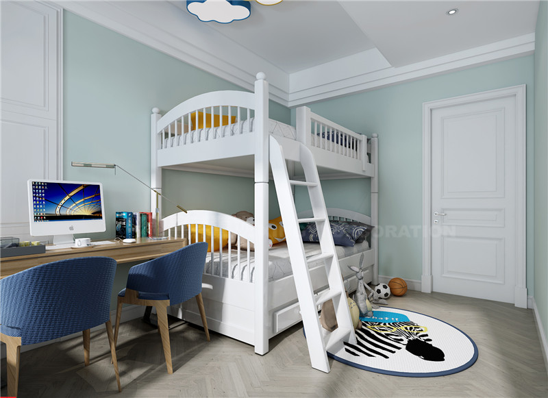 保利領秀前城126平兒童房裝修效果圖