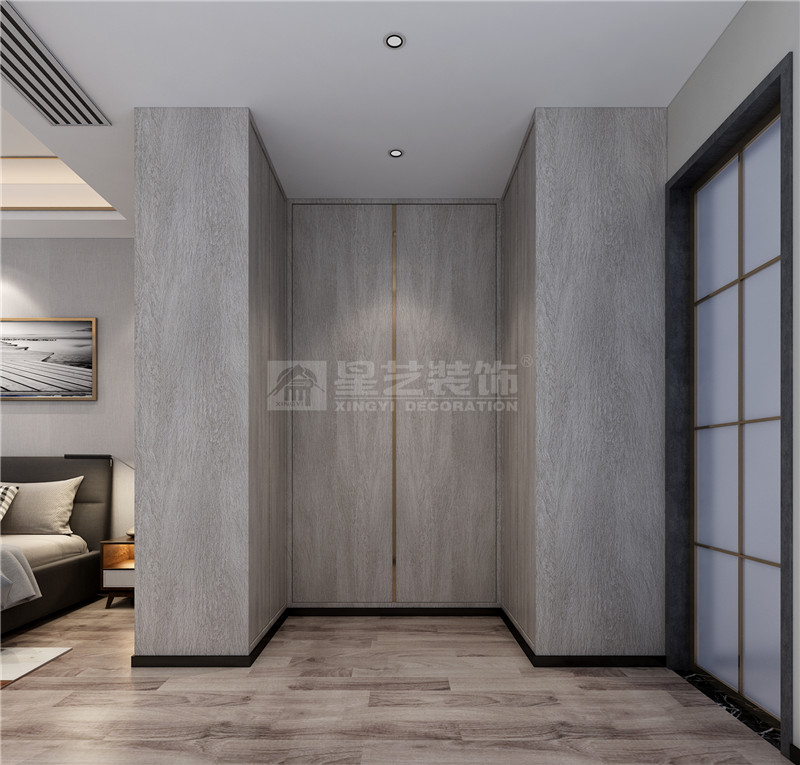 華發(fā)國賓壹號 140平衣帽間裝修效果圖