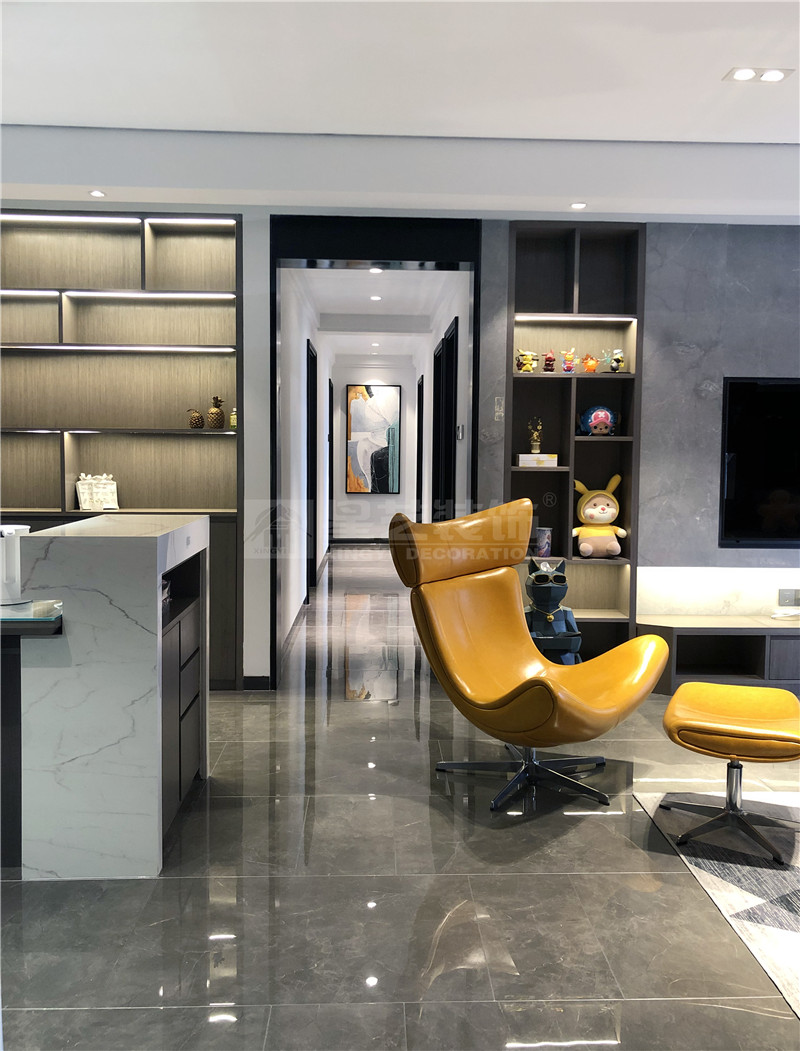 金源一品 165平過道裝修實景圖