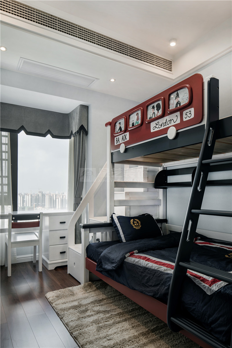 萬達(dá)茂140平兒童房裝修實景圖