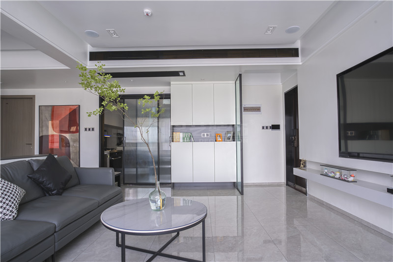 單位房140平客廳裝修實景圖