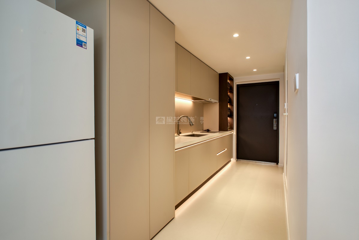 云創(chuàng)谷loft30平現(xiàn)代風格裝修實景