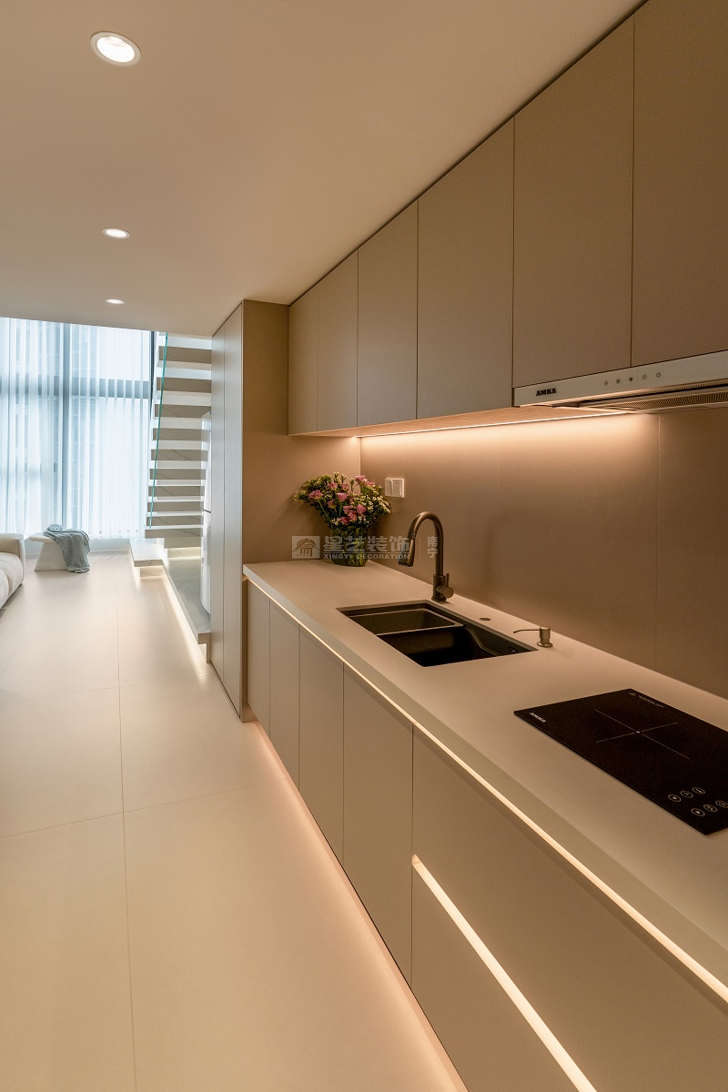 云創(chuàng)谷loft30平現(xiàn)代風格裝修實景