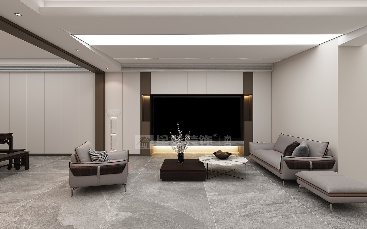 五象印月230平新中式客廳裝修效果圖