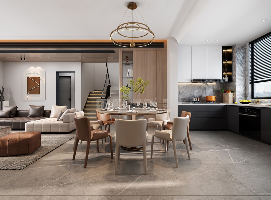 建發(fā)印月350平現(xiàn)代風(fēng)格餐廳裝修效果圖