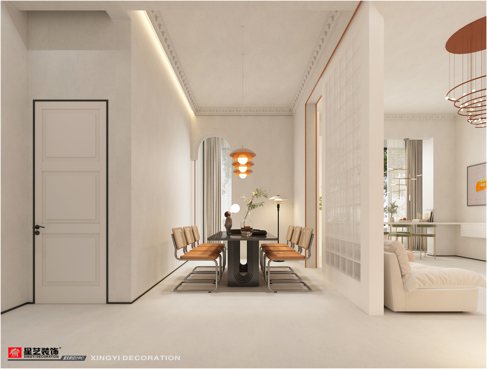 和順園139平現(xiàn)代簡(jiǎn)約餐廳裝修效果