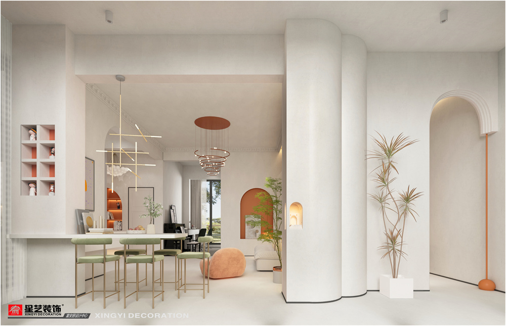 和順園139平現(xiàn)代簡(jiǎn)約陽臺(tái)裝修效果