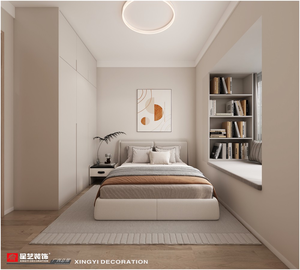 光明城市118平現(xiàn)代簡(jiǎn)約老人房裝修效果