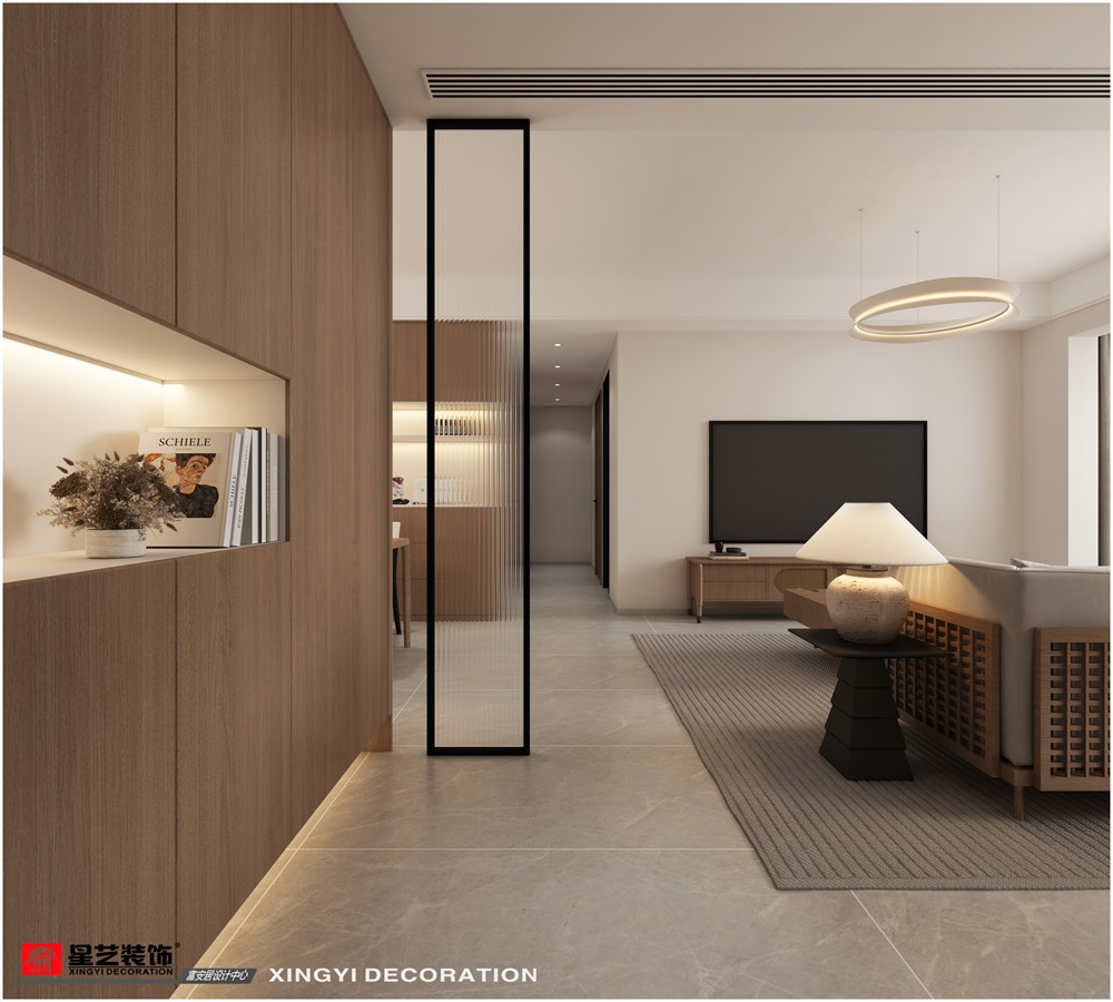 萬(wàn)象城117平入戶裝修效果