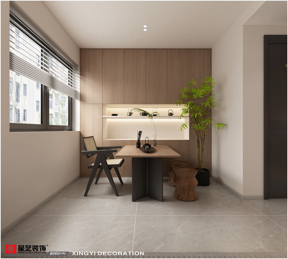 萬(wàn)象城117平品茶區(qū)裝修效果