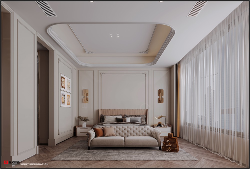 美泉1612現代輕奢230平臥室裝修效果圖