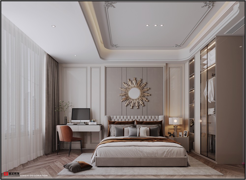 美泉1612現代輕奢230平兒童房裝修效果圖