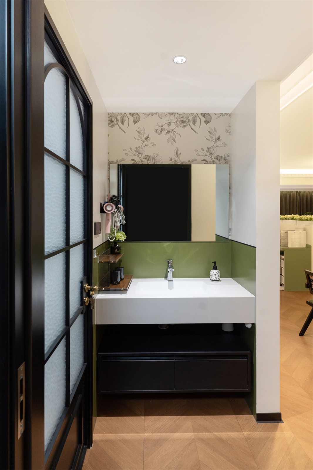 山漸青151平法式洗漱間裝修完工實景圖